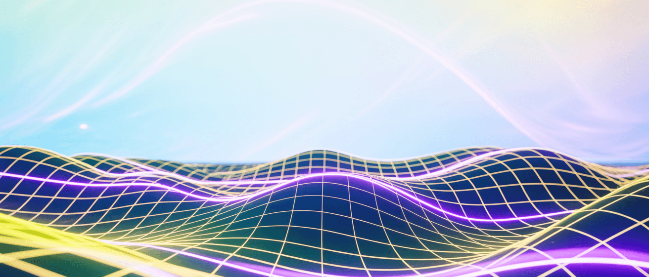 Wave pattern background